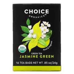 Китайский зеленый чай Жасмин Choice Organic Teas (Tea) 16 шт. купить в Киеве и Украине