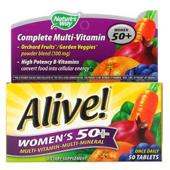 Комплекс мультивітамінів для жінок старше 50 років Nature's Way (Multi-Vitamin) 50 таблеток