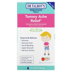 Dr. Talbot's, Полегшення болю в животі, від 6 місяців до 12 років, натуральний смак яблучного соку, 4 рідкі унції (118 мл)