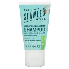 Зволожуючий балансуючий шампунь, евкаліпт і м'ята, The Seaweed Bath Co., 1,5 рідких унції (44 мл)