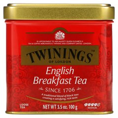 Листовой чай «Английский завтрак» Twinings (Classics Loose Tea) 100 г купить в Киеве и Украине