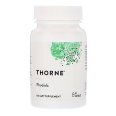 Родиола розовая Thorne Research (Rhodiola) 60 капсул купить в Киеве и Украине