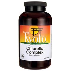 Комплекс хлорели, Chlorella Complex, Swanson, 600 таблеток