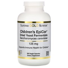 Детский Эпикор California Gold Nutrition (Children's Epicor) 125 мг 360 вегетарианских капсул купить в Киеве и Украине