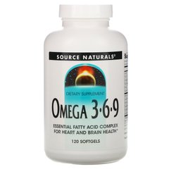 Омега 3-6-9 Source Naturals (Omega 3·6·9) 120 капсул купить в Киеве и Украине