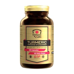 Turmeric + Piperine Immune Labs 120 caps купить в Киеве и Украине