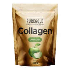 Колаген зі смаком яблука Pure Gold (Collagen Green Apple) 450 г