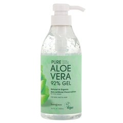 Чистый гель алоэ вера 92%, Pure Aloe Vera 92% Gel, Huangjisoo, 500 мл купить в Киеве и Украине