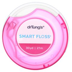 Smart Floss, зубная нить с натуральным ароматизатором кардамона, Dr. Tung's, 30 ярдов (27 м) купить в Киеве и Украине
