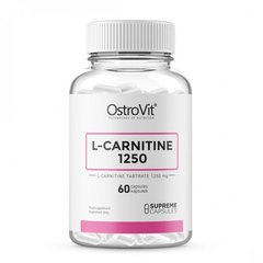 L-карнітин 1250, L-CARNITINE 1250, OstroVit, 60 капсул