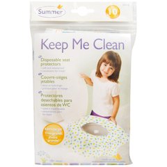 Keep Me Clean, одноразовые салфетки для унитаза, Summer Infant, 10 салфеток купить в Киеве и Украине