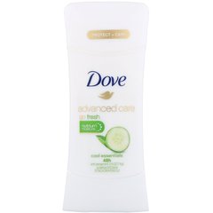 Дезодорант-антиперспірант Advanced Care Go Fresh, аромат «Основи прохолоди», Dove, 74 г