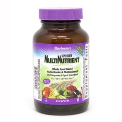 Супер мультивітаміни без заліза, Bluebonnet Nutrition, 45 каплет
