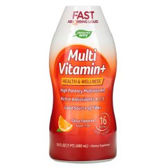 Мультивітаміни + без цукру цитрус Wellesse Premium Liquid Supplements (Multi Vitamin +) 480 мл