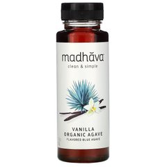 Нектар голубой агавы с ванилью органик Madhava Natural Sweeteners (Agave) 333 г купить в Киеве и Украине