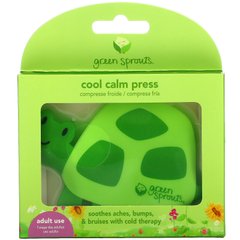 Прес у вигляді черепахи для полегшення болю при невеликих саднах та синцях Green Sprouts (Cool Calm Press) 1 шт