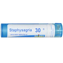 Стафизагрия Boiron, Single Remedies (Iron Staphysagria 30 C) 80 гранул купить в Киеве и Украине