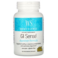 Формула травлення для жінок, WomenSense GI Sense, Natural Factors, 90 вегетаріанських капсул