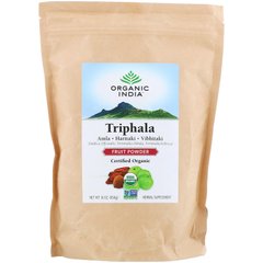 Трифала, фруктовый порошок, Triphala, Fruit Powder, Organic India, 454 г купить в Киеве и Украине