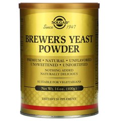Дрожжи пивные в порошке Solgar (Brewer's Yeast Powder) 400 г купить в Киеве и Украине