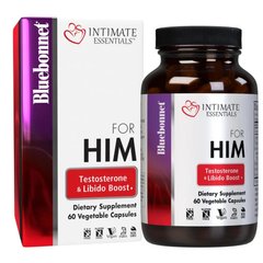 Мультивітаміни для чоловіків комплекс Bluebonnet Nutrition (Intimate Essentials For Him Testosterone Libido Boost) 60 капсул