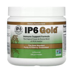 IP-6 International, IP6 Gold, формула для імунної підтримки в порошку, без ароматизаторів, 308 г