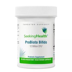 Пробіотики Seeking Health (ProBiota Bifido) 12 мільярдів КОЕ 60 вегетаріанських капсул