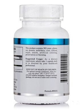 Поликозанол Douglas Laboratories (Policosanol) 60 вегетарианских капсул купить в Киеве и Украине