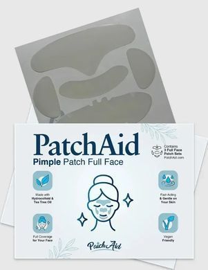 Патч від прищів на все обличчя 3 набори Patch Aid (Pimple Patch Full Face)