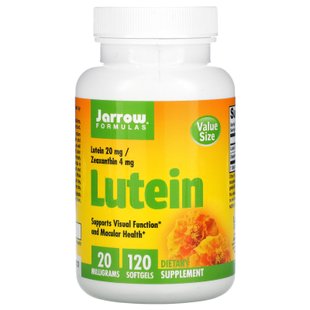 Лютеин Jarrow Formulas (Lutein) 20 мг 120 капсул купить в Киеве и Украине