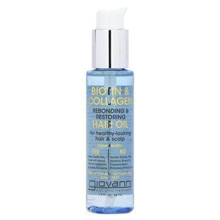 Giovanni, Biotin & Collagen Hair Oil, Rebonding & Restoring, 1.9 fl oz (56 ml)