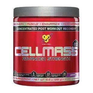 BSN, Cellmass 2.0, 291 g, blue raz