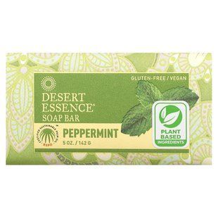 Мыло с мятой, Desert Essence, 5 унций (142 г) купить в Киеве и Украине