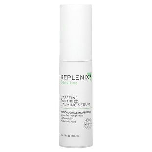 Replenix, Sensitive, Caffeine Fortified Calming Serum, Fragrance Free , 1 fl oz (30 ml)