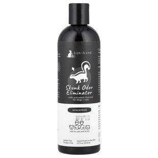 Kin+Kind, Skunk, шампунь для устранения запаха, для собак и кошек, без запаха, 354 мл (12 жидк. унций) купить в Киеве и Украине