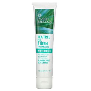 Зубная паста чайное дерево и ним Desert Essence (Toothpaste) 176 г купить в Киеве и Украине