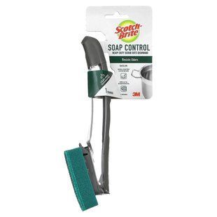 Scotch-Brite, Soap Control, Heavy Duty Scrub Dots Dishwand, 1 Dishwand купить в Киеве и Украине