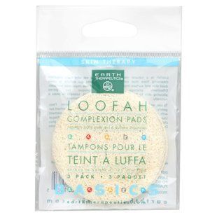 Earth Therapeutics, Basics, Loofah Complexion Pads, 3 Pads купить в Киеве и Украине