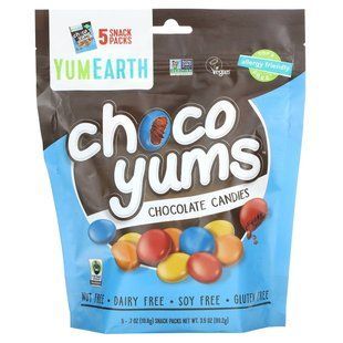 YumEarth, Choco Yums, Chocolate Candies, 5 Snack Packs, 0.7 oz (19.8 g) Each купить в Киеве и Украине