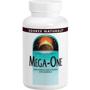 Multi-Vitamin with Minerals, Source Naturals, Mega-One&trade; 90 TABLET