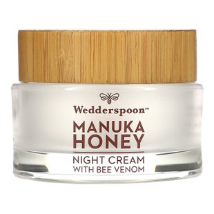 Ночной крем с пчелиным ядом Wedderspoon (Manuka Honey Night Cream Organic) 50 мл купить в Киеве и Украине