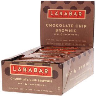 Батончики со вкусом брауни с шоколадной крошкой Larabar (Chocolate) 16 бат. купить в Киеве и Украине