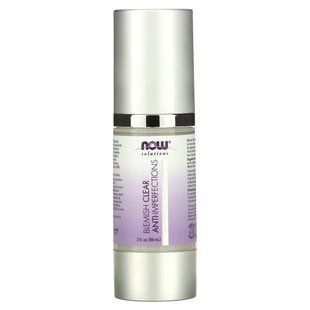Очищающее увлажняющее средство от акне Now Foods (Blemish Clear) 59 мл купить в Киеве и Украине