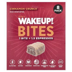 Jesse's WAKEUP!, Rice Crisp Bites, Cinnamon Crunch, 8 Pack, 0.53 oz (15 g) Each купить в Киеве и Украине