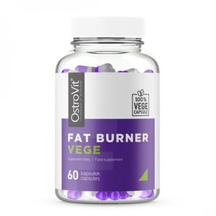 Жиросжигатель, FAT BURNER VEGE, OstroVit, 60 капсул купить в Киеве и Украине