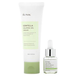 iUNIK, Centella Edition Skin Care Set, Cream & Mini Serum, 2 Piece Set купить в Киеве и Украине