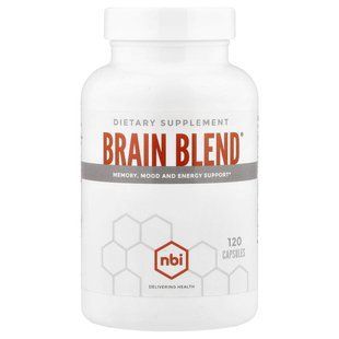 NBI, Brain Blend&reg;, 120 Capsules