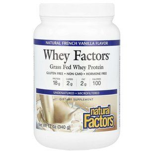 Whey Protein Vanilla Natural Factors 340 g