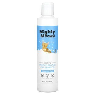 Mighty Mutt, Mighty Meow, Hypoallergenic Cat Shampoo, Fragrance Free, 9 fl oz (266 ml) купить в Киеве и Украине