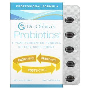 Пробіотична формула Dr. Ohhira's (Probiotic) 120 капсул